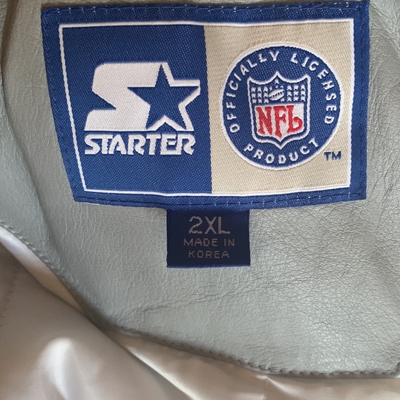 VINTAGE HIGH QUALITY LEATHER RAIDERS JACKET. EXCELLENT CONDITION. - Picture 6 of 14